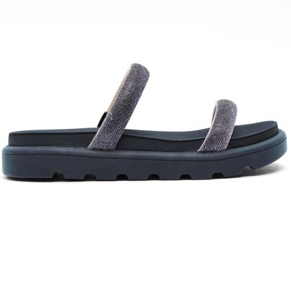 Imagem de Papete Vizzano Feminina Strass Brilho Tratorada Original