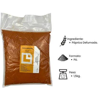Imagem de Páprica Defumada 1,5Kg Blanic - Sabor Defumado e Autêntico