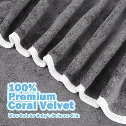 Imagem de Paquete de 6 Toallas de Baño con Capucha para Bebé Orighty 76x76 cm, Suaves