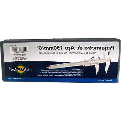 Imagem de Paquimetro Brasfort Aco 150 X 0,02Mm 8069