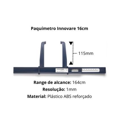 Imagem de Paquímetro Innovare 16cm Medição Óssea Cescorf
