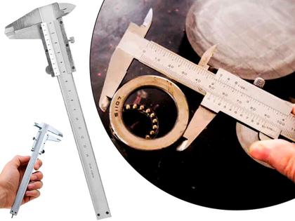 Imagem de Paquimetro Manual Universal Analogico 150mm Aço Inox Mtx