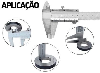 Imagem de Paquimetro Manual Universal Analogico 150mm Aço Inox Mtx