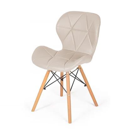 Imagem de Par 2x Cadeira de Jantar Charles Eames Eiffel Slim Estofada