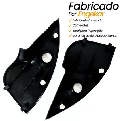 Imagem de Par Acabamento Interno Retrovisor Corsa Wind Sedan Wagon Pick-up 94 95 96 97 98 99 2000 2001 2002 Classic 2003 2004 /..