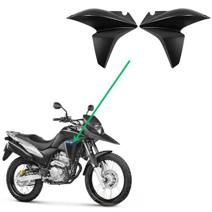 Imagem de Par Aleta Guia Aba Asa Tanque Lateral Honda Xre 300 2013 2014 2015