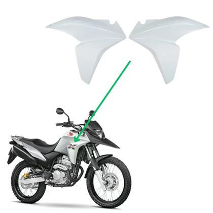 Par Aleta Guia Aba Asa Tanque Lateral Honda Xre 300 2013 2014 2015 - Paramotos Imagem de Par Aleta Guia Aba Asa Tanque Lateral Honda Xre 300 2013 2014 2015