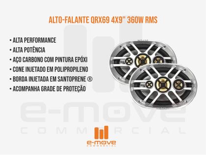まる Kit Par Alto Falantes 6x9 360Wrms - Bravox - Auto Equip