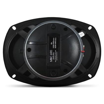 ＢＲＨページ Par Alto Falante 6x9 polegadas 69 Hurricane Mbc690 2 Vi 500w