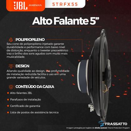 Imagem de Par Alto Falantes Jbl Selenium 5 Polegadas Triaxial 110w Rms Som Potente