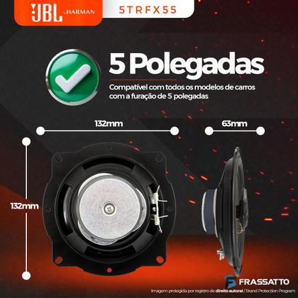 Imagem de Par Alto Falantes Jbl Selenium 5 Polegadas Triaxial 110w Rms Som Potente