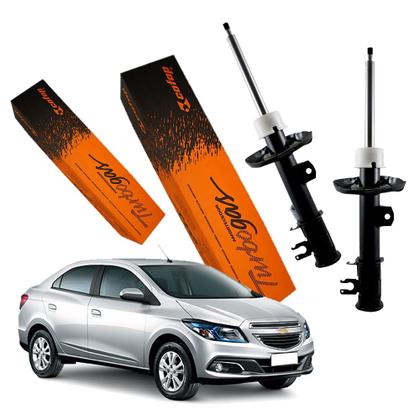 Imagem de Par Amortecedor Dianteiro Onix Prisma Spin Sonic Turbogas Cofap