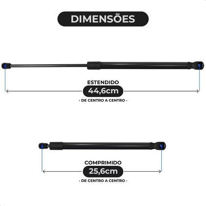 Imagem de Par Amortecedor Porta Mala Ford Ka 2002 2003 2004 2005 2006 2007