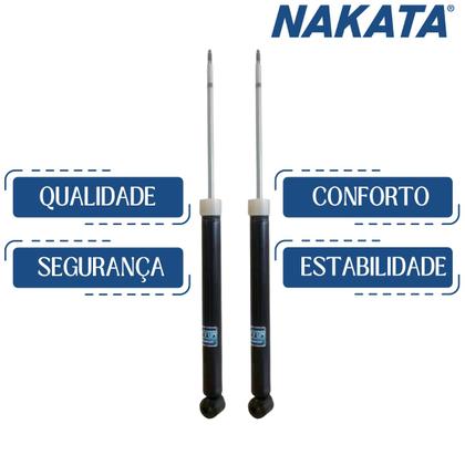 Imagem de Par Amortecedor Pressurizado Esquerdo + Direito Nakata Traseiro Onix Activ 2016 A 2019