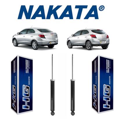 Imagem de Par Amortecedor Traseiro Direito/Esquerdo Nakata Cobalt Prisma Onix Sonic