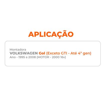 Imagem de Par Amortecedor Traseiro Gol G2 G3 G4 Super Cofap