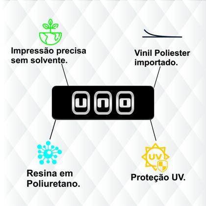Imagem de Par Aplique Fiat Uno Resinado Coluna Paralama Etc