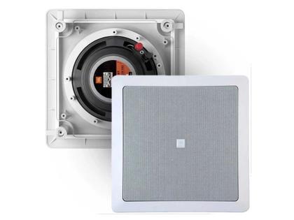 Imagem de Par Arandela 6 JBL 50W Rms Quadrada Caixa de Embutir Branca  6co1q JBL Selenium