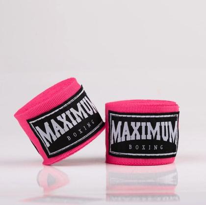 Imagem de Par Bandagem Maximum Muay Thai 3 Metros Boxe Kickboxing