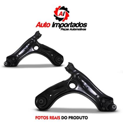 Imagem de Par Bandeja Inferior Balança Dianteiro Volkswagen Saveiro G6 2012 2013 2014 2015 2016