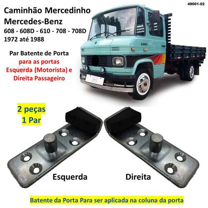 Imagem de Par batentes da Porta Mercedes-Benz 608 708 1972-1988