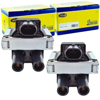 Imagem de Par Bobina Ignição Tempra 2.0 1997 1998 1999 Magneti Marelli