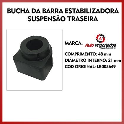 Imagem de Par Borracha Barra Suspensão Traseira Volvo S60 2011 A 2018