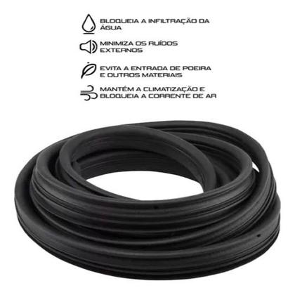 Imagem de Par Borracha Porta Corsa Wind / Classic 94/14 Mod.original