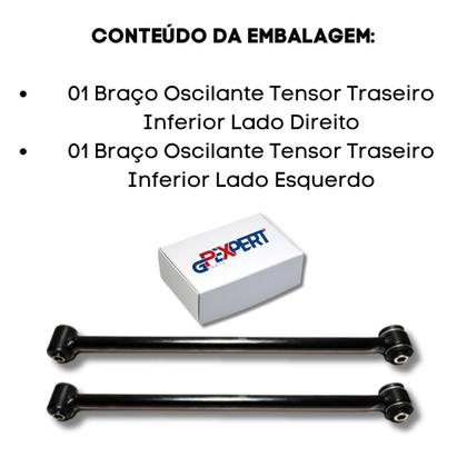 Imagem de Par braço superior oscilante traseiro lifan x60 2013 2014 2015 2016 2017 2018 2019