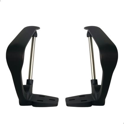 Imagem de Par Braços Bilbão Cadeira Presidente W-58 Acabamento Cromado