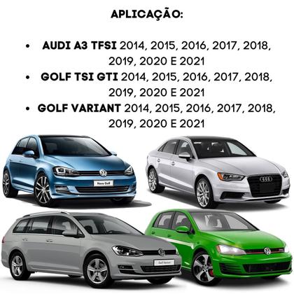 Imagem de Par buchas montante manga eixo traseira golf (variant) audi a3 1.4 2.0 tsi tfsi 2014 2015 2016 2017 2018 2019 2020
