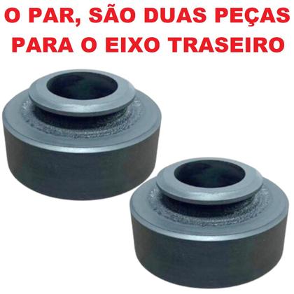 Imagem de Par calço lift elevar levantar mola suspensão traseira crossfox fox spacefox 03/22 - polo golf 03/15 - vw up 14/22 (3cm)