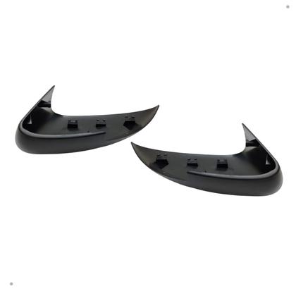 Imagem de Par Capa Retrovisor Fiat Nova Strada 2021 2022 2023 2024 2025 Preto Fosco Original