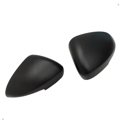Imagem de Par Capa Retrovisor Fiat Nova Strada 2021 2022 2023 2024 2025 Preto Fosco Original