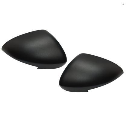 Imagem de Par Capa Retrovisor Fiat Nova Strada 2021 2022 2023 2024 2025 Preto Fosco Original