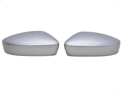 Imagem de Par Capa Retrovisor Gol 2013 2014 2015 2016 2017 2018 2019 2020 2021 2022 2023 Prata Sirius Sem Furo