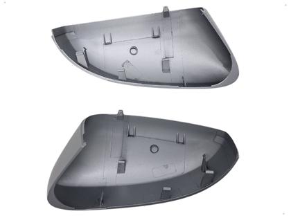 Imagem de Par Capa Retrovisor Gol 2013 2014 2015 2016 2017 2018 2019 2020 2021 2022 2023 Prata Sirius Sem Furo