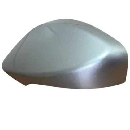 Imagem de Par capa retrovisor hb20 2012 a 2019 com furo prata metal