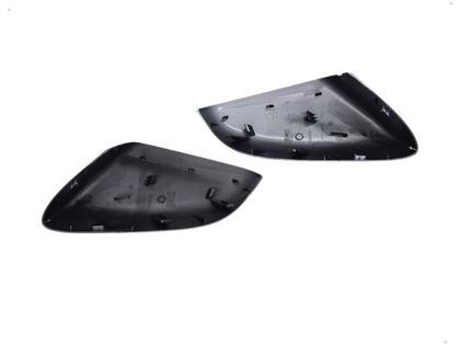 Imagem de Par Capa Retrovisor Onix Plus 2020 2021 2022 2023 2024 2025 Prata Shark Sem Furo Sensor Original