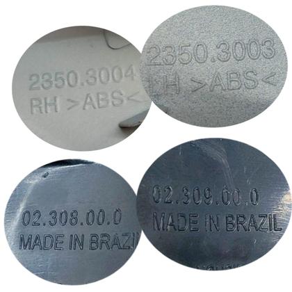 Imagem de Par Capa Retrovisor Pisca Seta Corolla 2020 2021 2022 2023 2024 2025 Prata Supernova