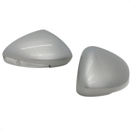 Imagem de Par Capa Retrovisor Pisca Seta Fiat Strada 2021 2022 2023 2024 2025 Prata Bari