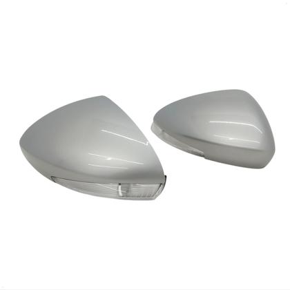 Imagem de Par Capa Retrovisor Pisca Seta Fiat Strada 2021 2022 2023 2024 2025 Prata Bari