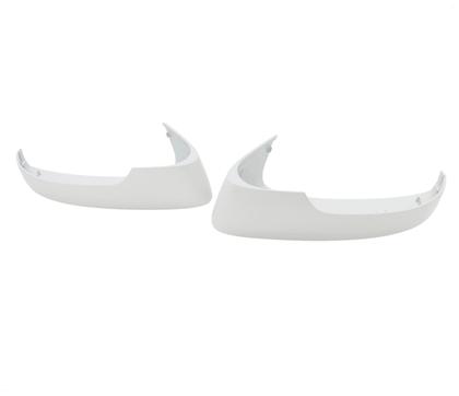 Imagem de Par Capa Retrovisor Voyage 2013 2014 2015 2016 2017 2018 2019 2020 2021 2022 2023 Branco Cristal Com Furo