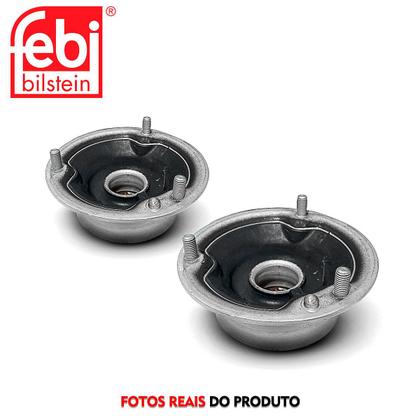 Imagem de Par Coxim Batente Suporte Rolamento Superior Amortecedor Dianteiro Febi BMW 130i E81 E87 2005 2006 2007 2008 2009