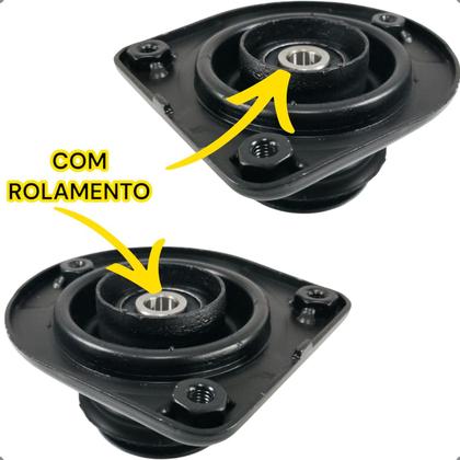 Imagem de Par Coxim Do Amortecedor Dianteiro Monroe Axios Com Rolamento Palio Siena Doblo Idea Strada