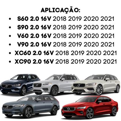 Imagem de Par coxim motor direito volvo xc60 xc90 s60 s90 v60 v90 2.0 16v 2018 2019 2020 2021