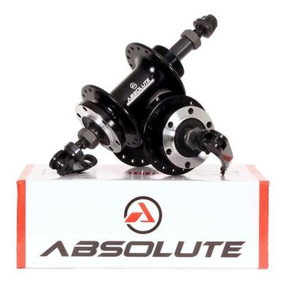 Imagem de Par Cubo Absolute Nero Bike Disco 36f Rosca C/ Rolamento Mtb