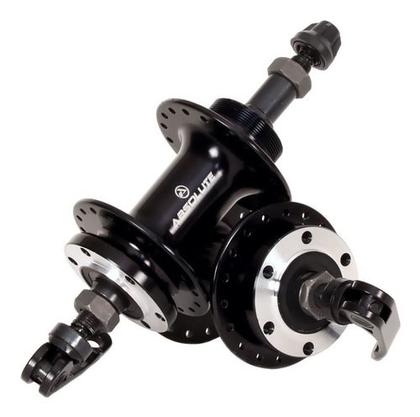 Imagem de Par Cubo Absolute Nero Bike Disco 36f Rosca C/ Rolamento Mtb