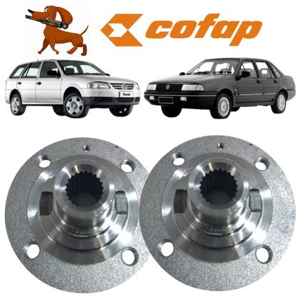 Imagem de Par Cubo de Roda Dianteiro Cofap Original Vw Voyage 1982 A 2014