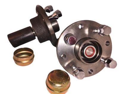 Imagem de Par Cubo Multifuros Completos Vw 4x100 Para Carretinha Reboque